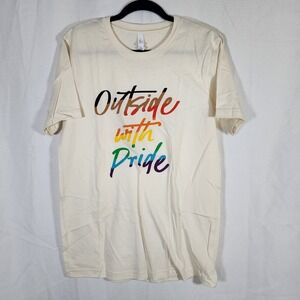 REI Co-op Outside With Pride Rainbow Graphic T-Shirt - Unisex Adult M